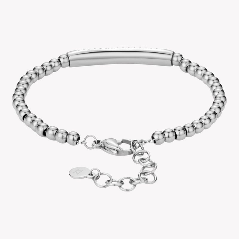 Zink Women's Silver Stainless Steel Bracelet | Zfbr003s