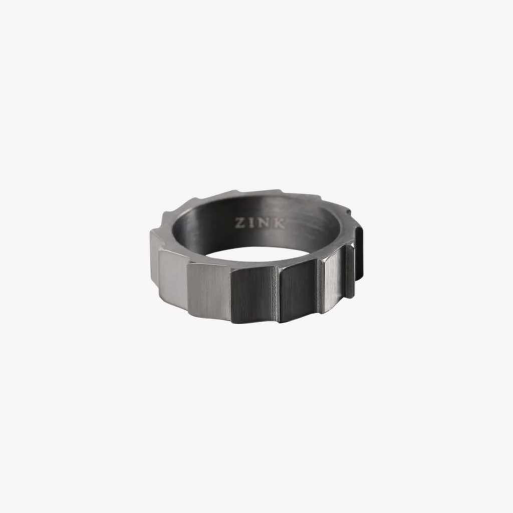 Zink Men's Gun Stainless Steel Ring | Zjrg032gn