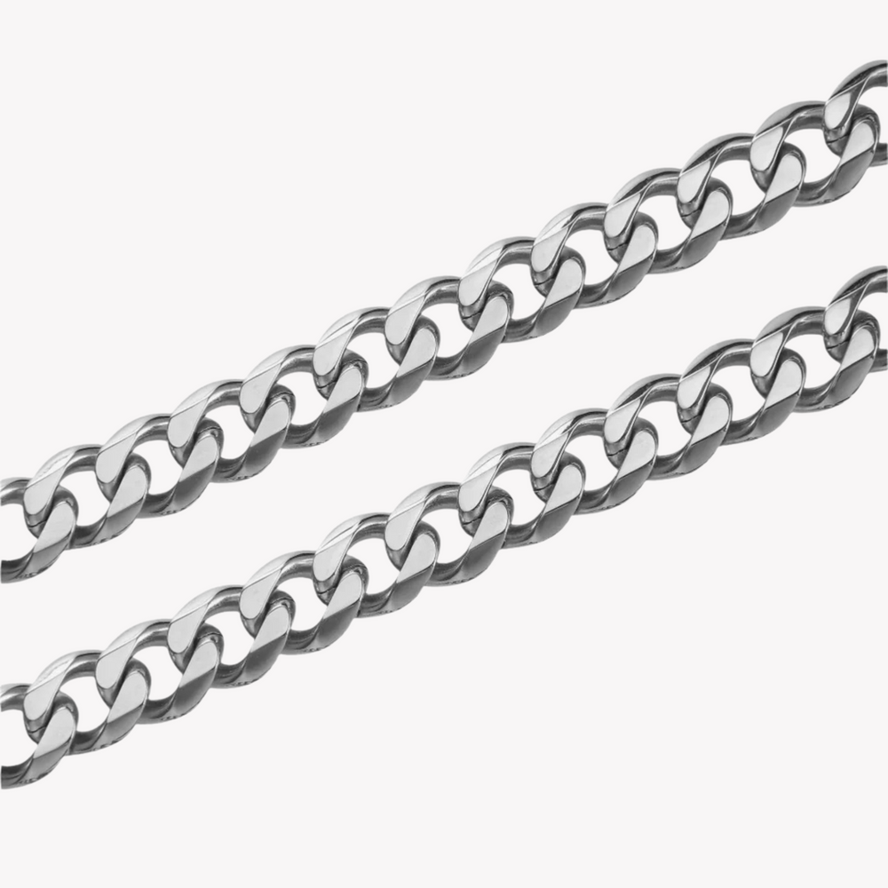 Zink Women's Silver Stainless Steel Necklace | Zfnl009s by i-watch