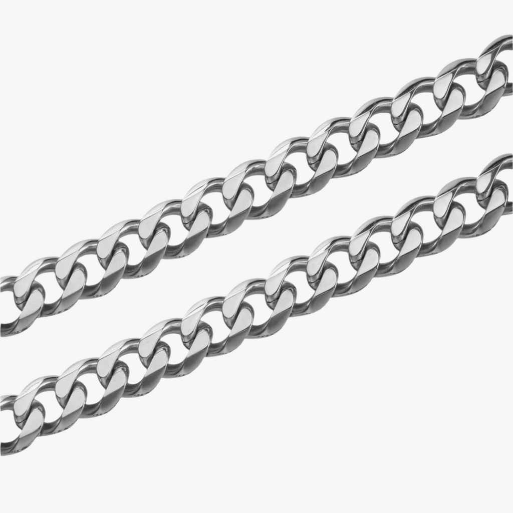 Zink Women's Silver Stainless Steel Necklace | Zfnl009s