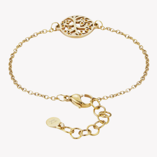 Zink Women's Gold Stainless Steel Bracelet | Zfbr010gs