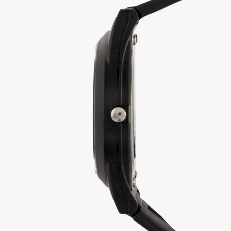 Q&Q Watch by Citizen VQ50J002Y Men Analog Watch with Black Rubber Strap