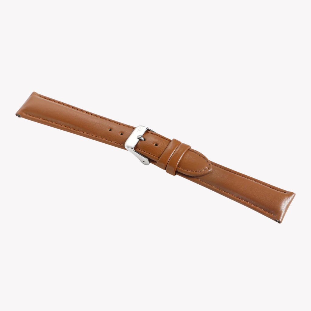 Zink Women's Leather Watch Band - Brown | Zlb007bws