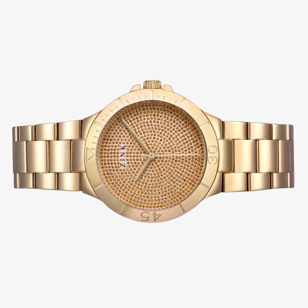 Zink Women's Gold Stainless Steel Watch | Zk125l1ss-109