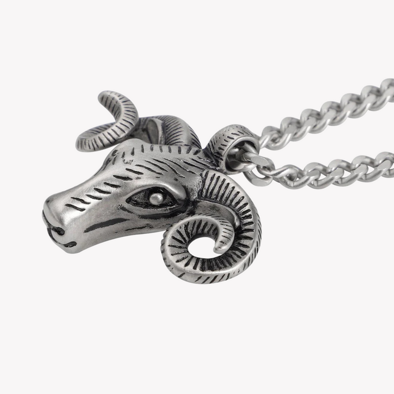 Zink Men's Necklace - Silver Stainless Steel | Zjpd023s by i-watch