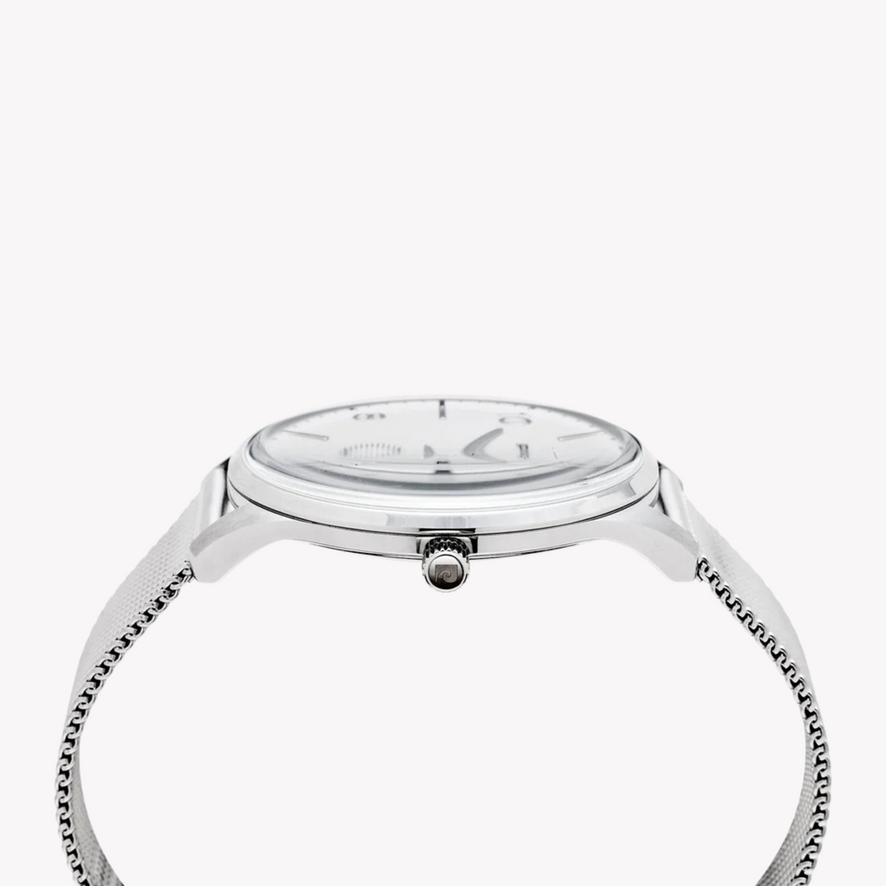 Pierre Cardin Men's Silver Watch, Rose Dial | Pc902671f101 by i-watch