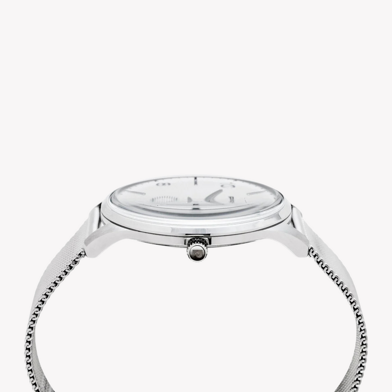 Pierre Cardin Men's Silver Watch, Rose Dial | Pc902671f101 by i-watch