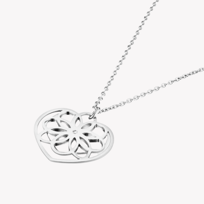Zink Women's Silver Stainless Steel Necklace | Zfnl004s by i-watch