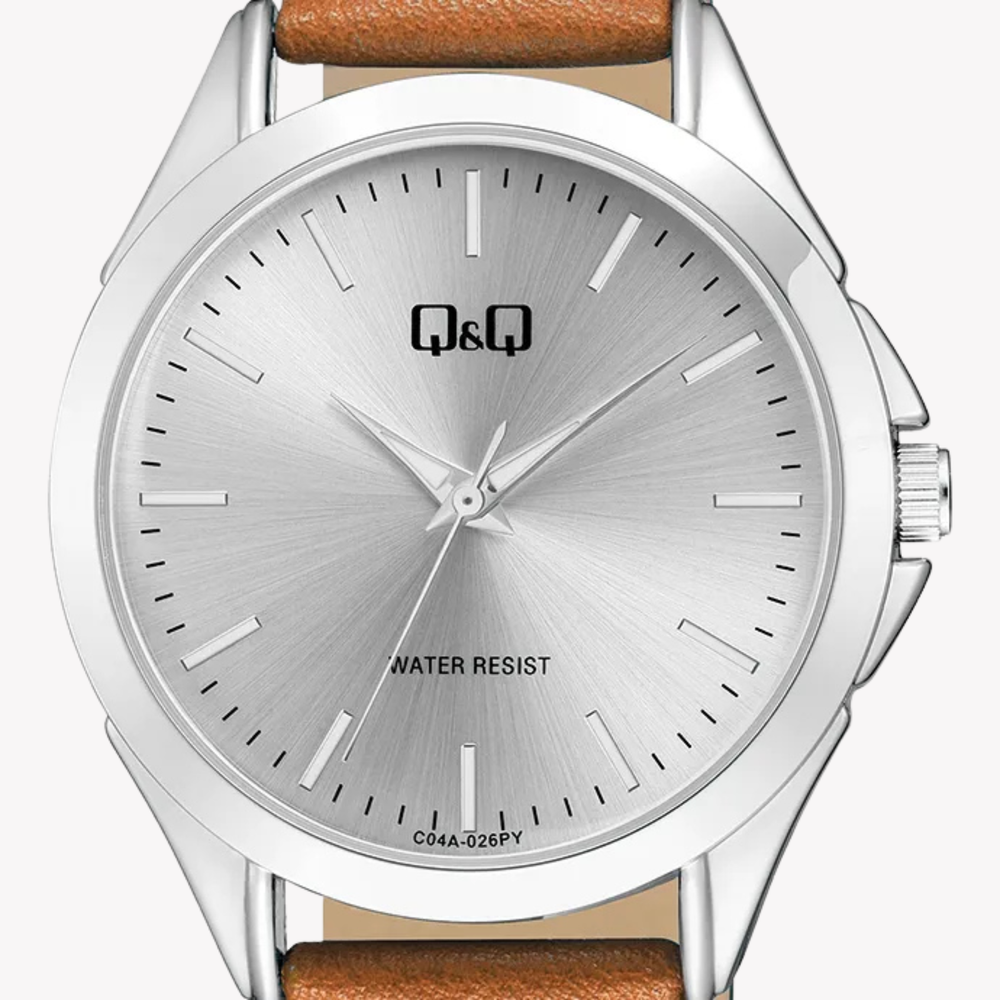 Q&Q Women's Silver Watch, Silver Dial | C04A-026PY