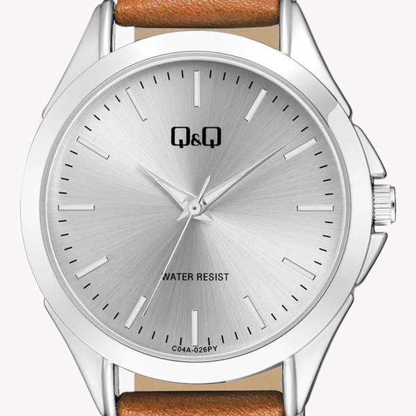 Q&Q Women's Silver Watch, Silver Dial | C04A-026PY