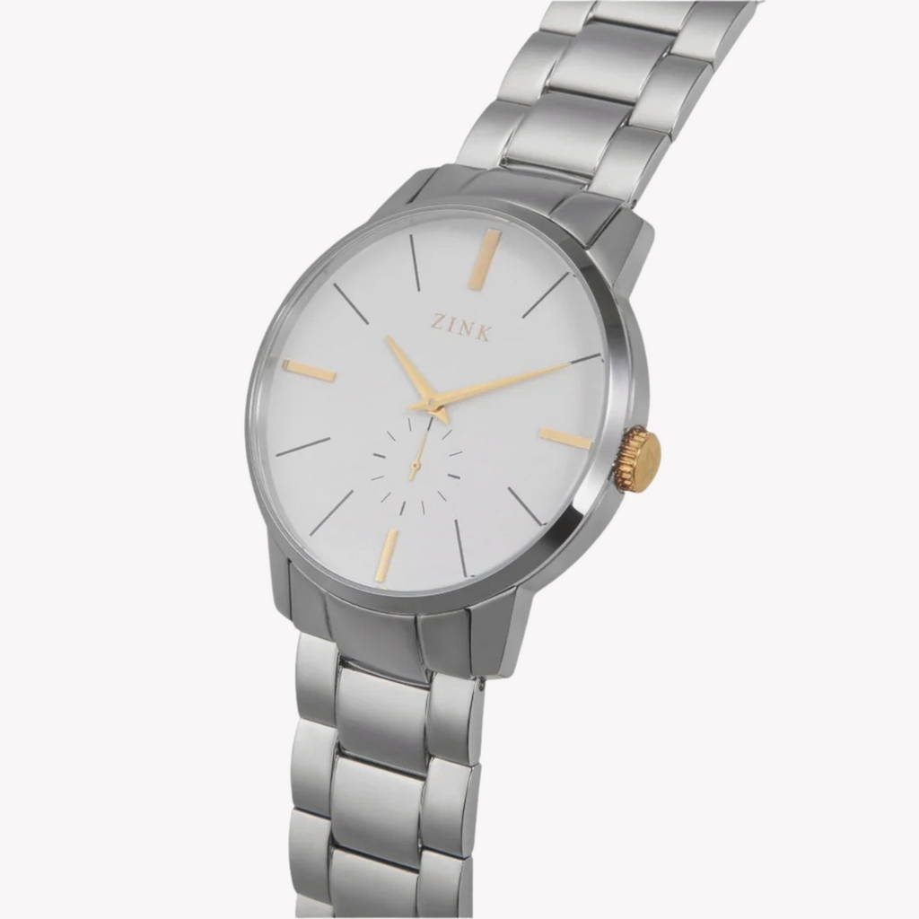 Zink Men's Stainless Steel Silver Watch | Zk126g5gs-16