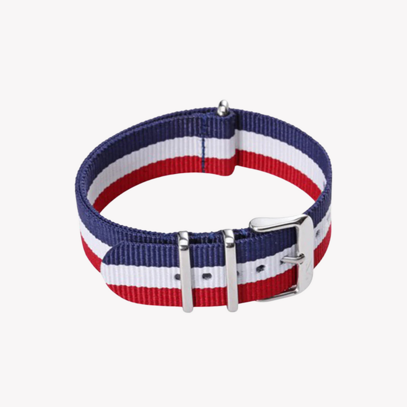 Zink Men's Nylon Multicolor Watch Band | Znb002ms by i-watch