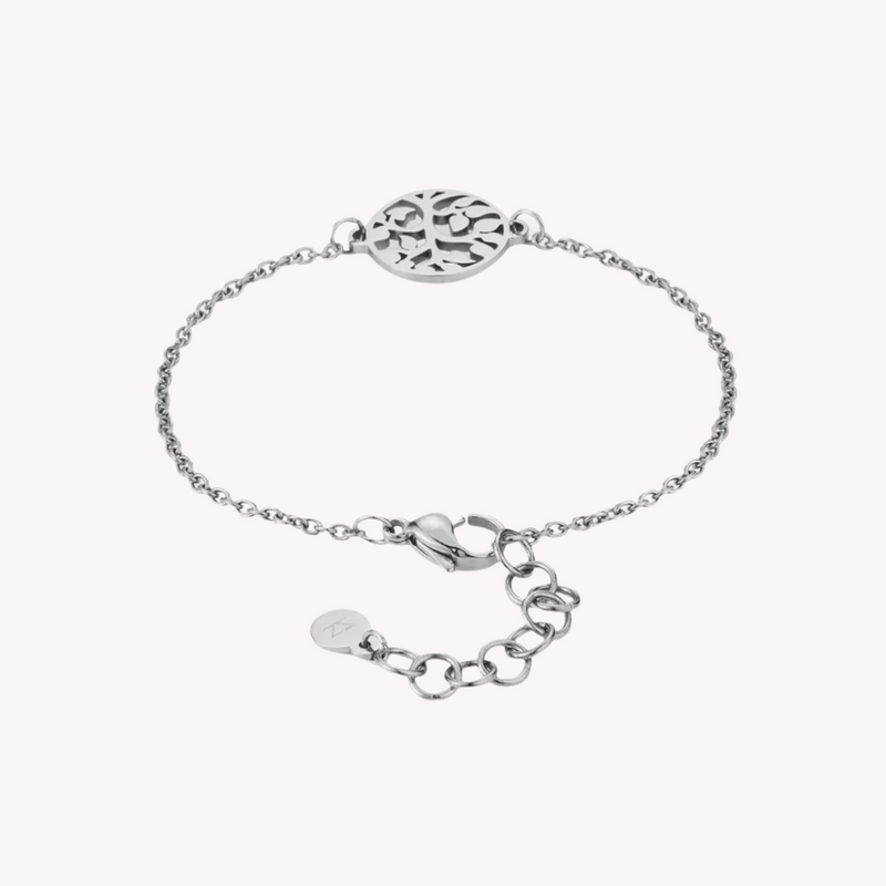 Zink Women's Silver Stainless Steel Bracelet | Zfbr010s