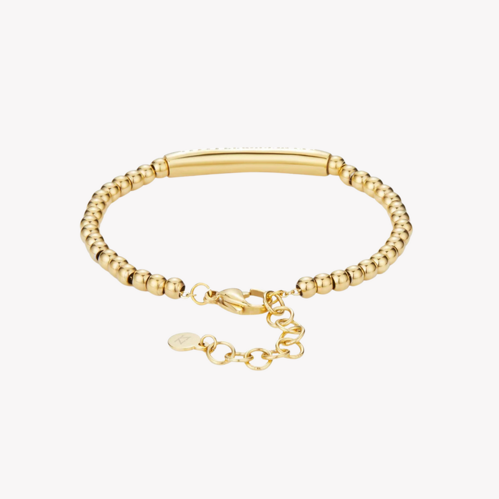 Zink Women's Gold Stainless Steel Bracelet | Zfbr003g