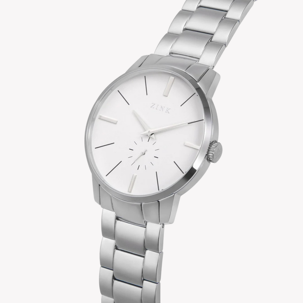 Zink Men's Stainless Steel Silver Watch | Zk126g5ss-16