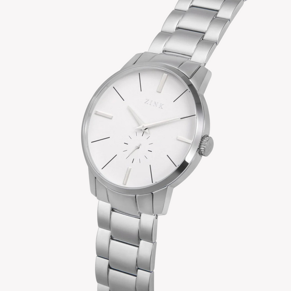 Zink Men's Stainless Steel Silver Watch | Zk126g5ss-16