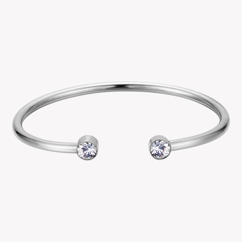 Zink Women's Silver Stainless Steel Bracelet | Zfbg001sc