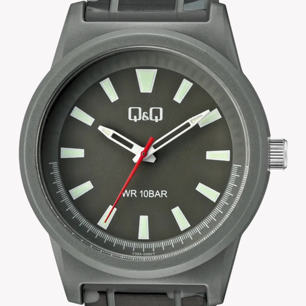 Q&Q Men's Gray Men's Watch, Gray Dial | V35A-004VY