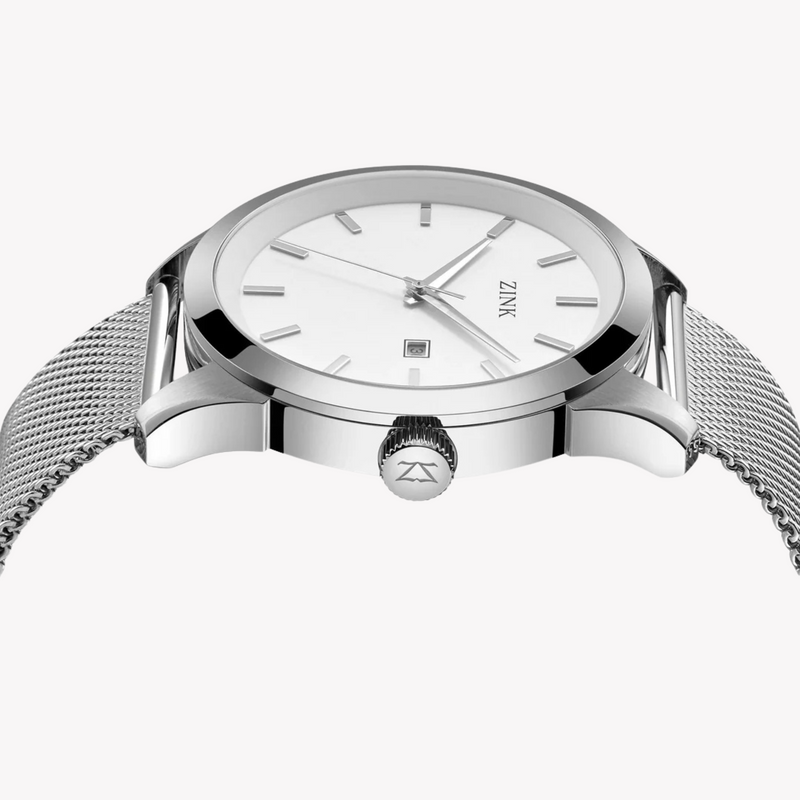 Zink Men's Silver Stainless Steel Watch | Zk133g1ms-16 by i-watch