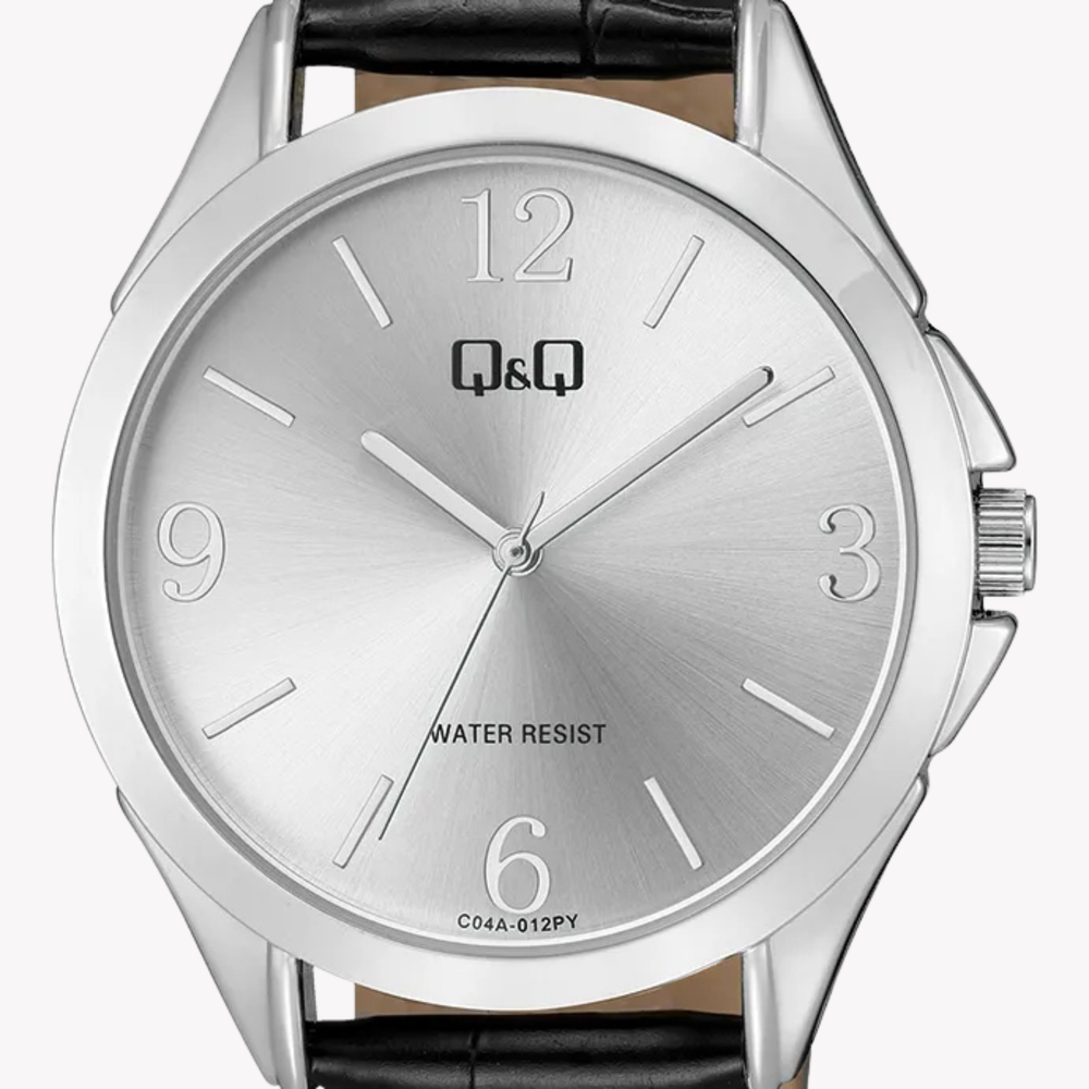 Q&Q Women's Silver Watch, Silver Dial | C04A-012PY