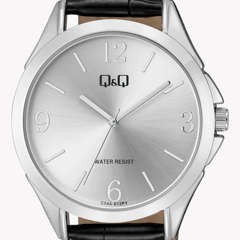Q&Q Women's Silver Watch, Silver Dial | C04A-012PY