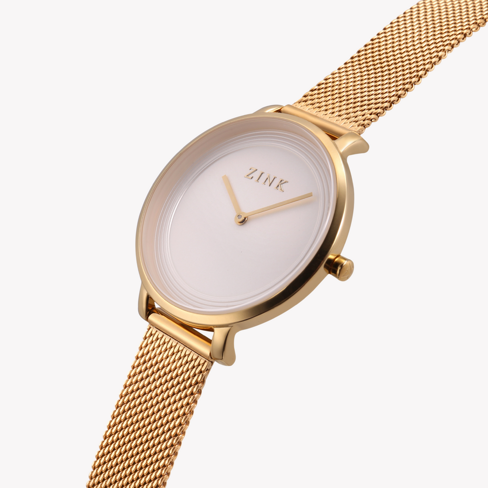 Zink Women's Gold Stainless Steel Watch - Gold & Silver | Zk129l1ms-19 by i-watch