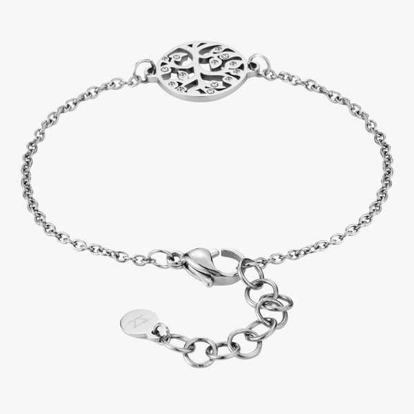 Zink Women's Silver Stainless Steel Bracelet | Zfbr010ss