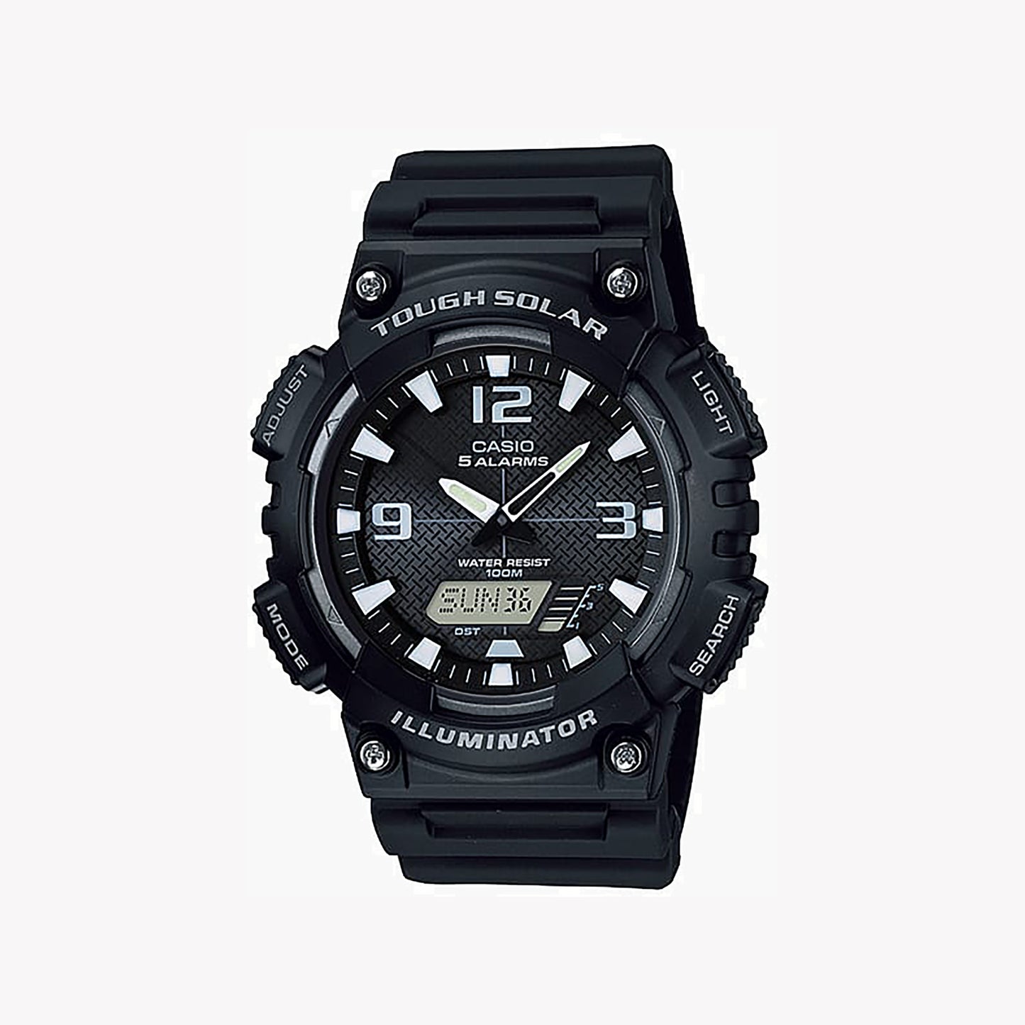 Casio AQ-S810W-1AV Analog-Digital Combination solar Black Men's Watch