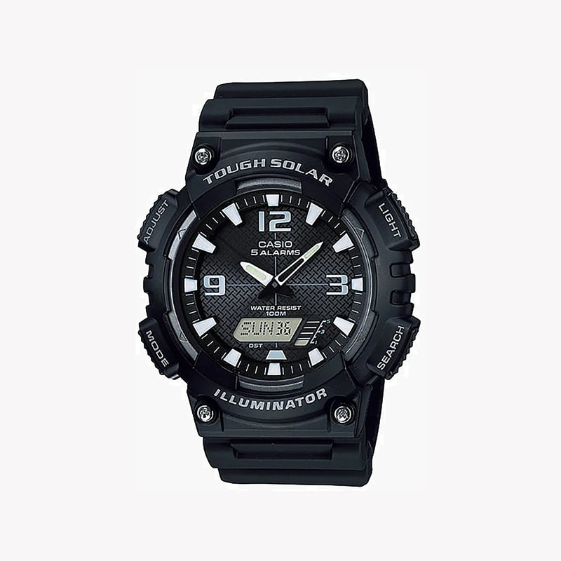 CASIO AQ-S810W-1AV DYNAMIC ADVENTURE - RUGGED MEN'S WATCH WITH MULTI-FUNCTIONALITY AND STYLISH AESTHETIC