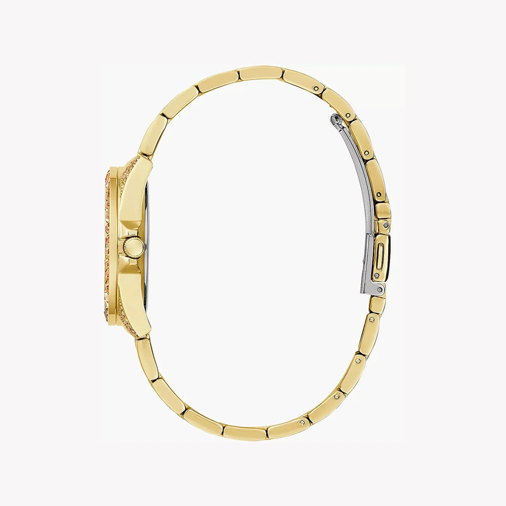 Guess Women's Gold Stainless Steel Watch, Champagne Dial | Gw0475l1 by i-watch