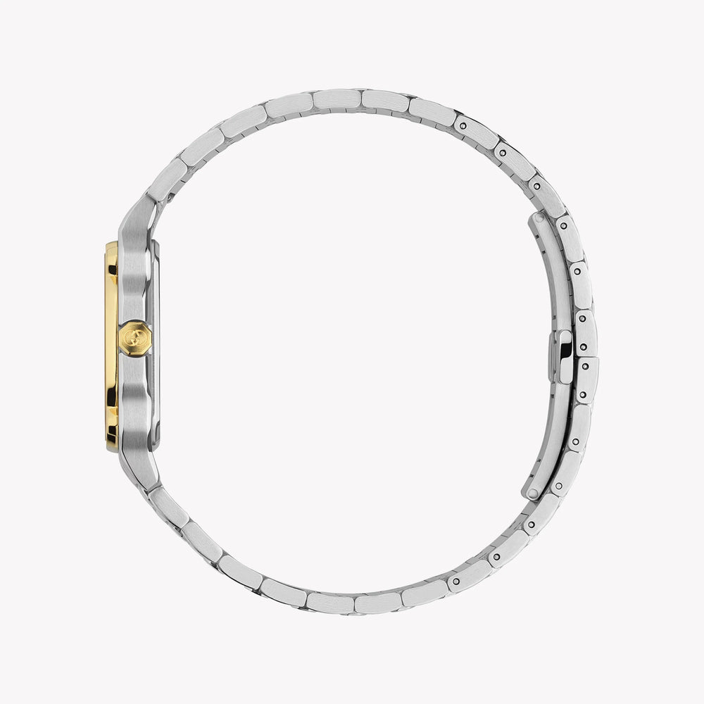 Gucci Men's Silver Stainless Steel Watch, Silver Dial | Ya166506 by i-watch