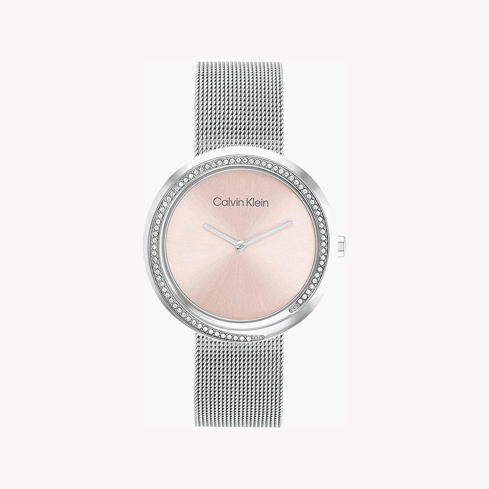 Calvin Klein Women's Silver Watch, Rose Gold Dial | 25200149 by i-watch