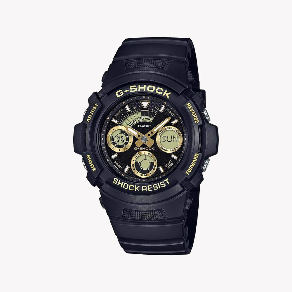 Casio G-Shock Men's Black Resin Watch, Black On Black | Aw-591gbx-1a9 by i-watch