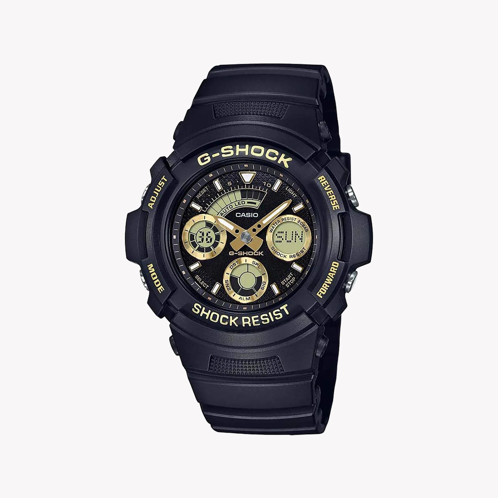 Casio G-Shock Men's Black Resin Watch, Black On Black | Aw-591gbx-1a9 by i-watch