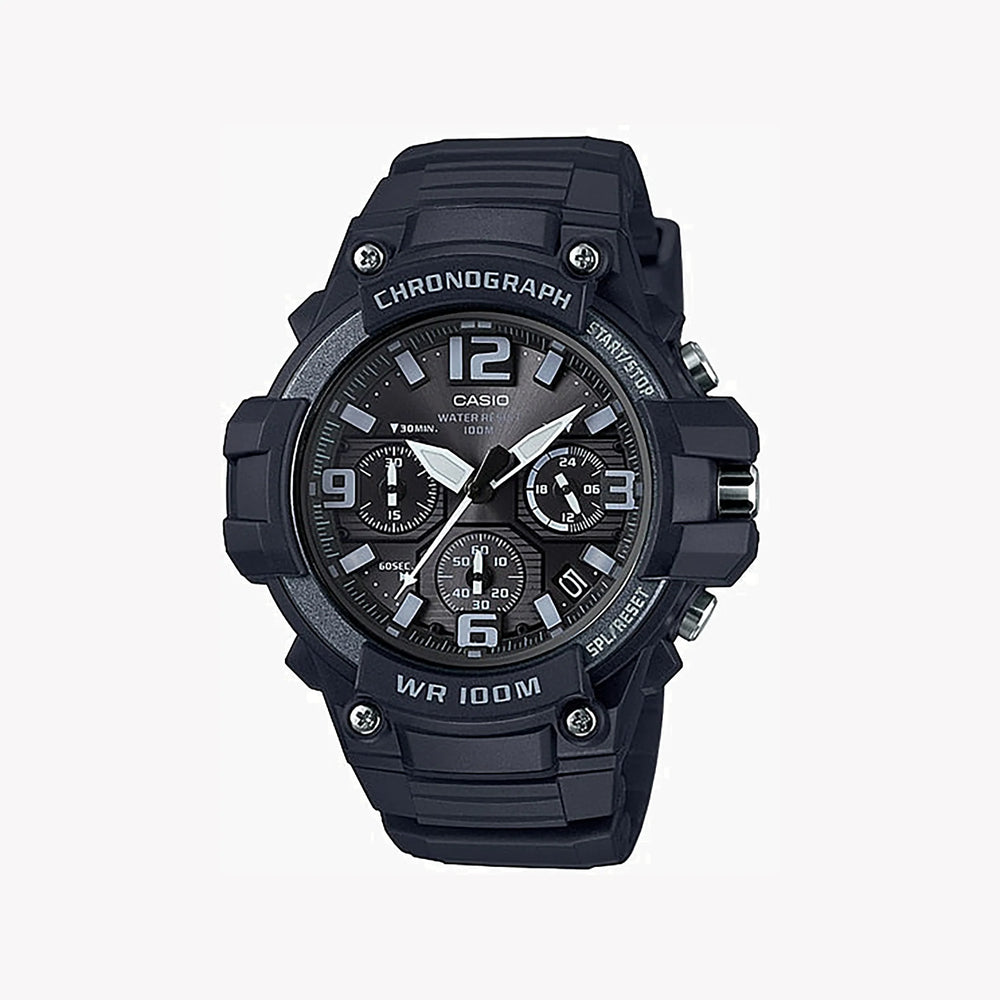 Casio Men's Black Resin Watch, Sporty Style | Mcw-100h-1a3vdf by i-watch