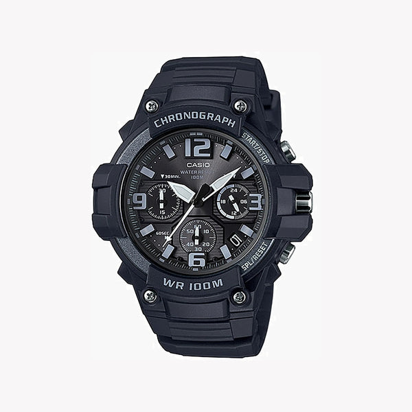 Casio Men's Black Resin Watch, Sporty Style | Mcw-100h-1a3vdf by i-watch
