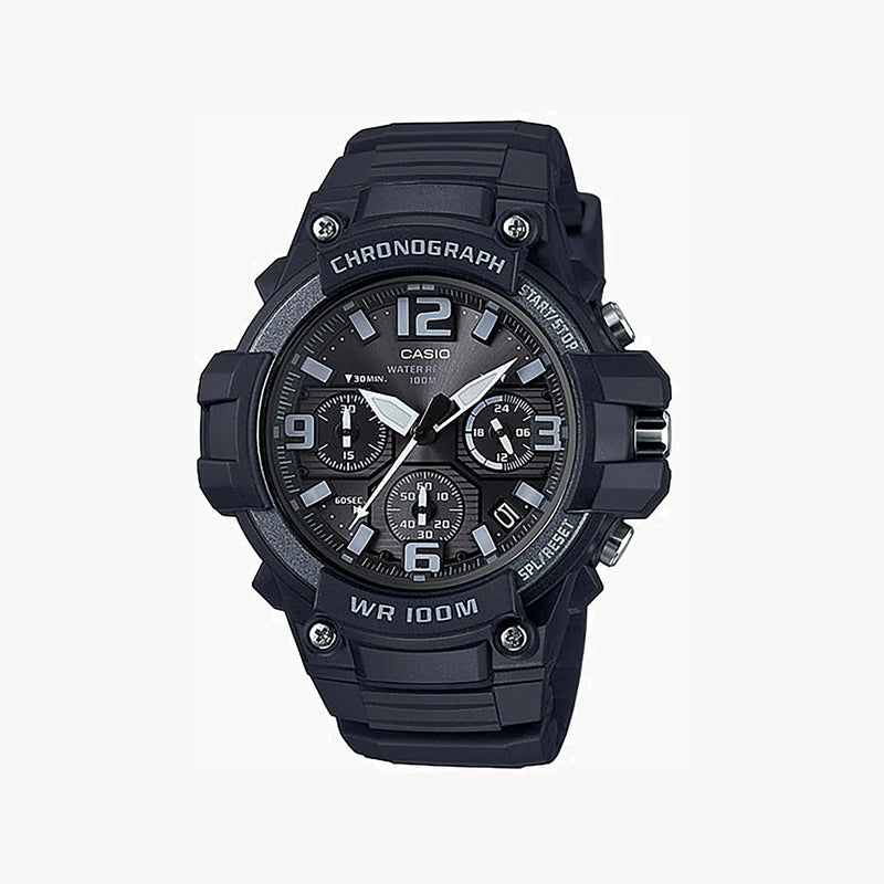 Casio Men's Black Resin Watch, Sporty Style | Mcw-100h-1a3vdf by i-watch