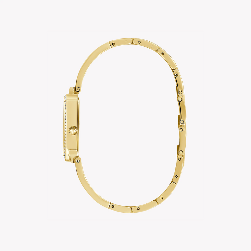 Guess Women's Gold Stainless Steel Watch, Champagne Dial | Gw0644l2 by i-watch