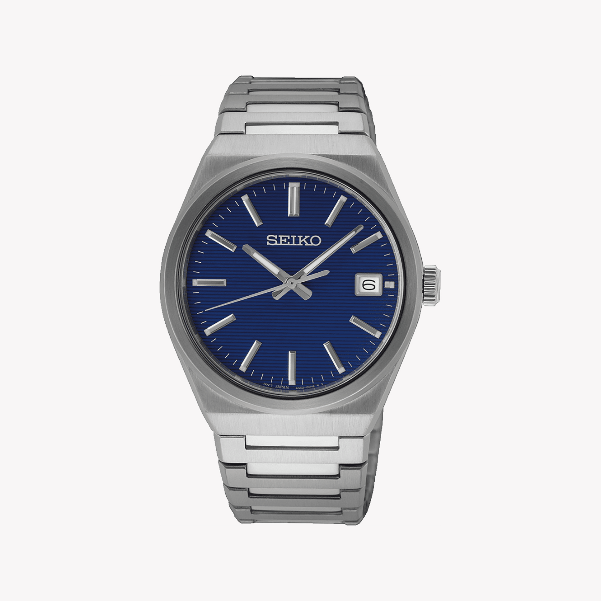 サーチスイマー Seiko Men's Silver Stainless Steel, Blue Dial | Sur555p1 – i-Watch