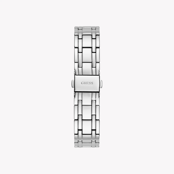 Guess Women's Silver Stainless Steel Watch, Silver Dial | Gw0604l1 by i-watch