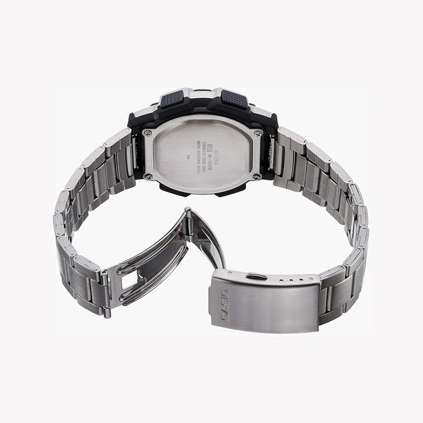 Casio Men's Silver Watch, Black Dial | Ae-1000wd-1avdf by i-watch