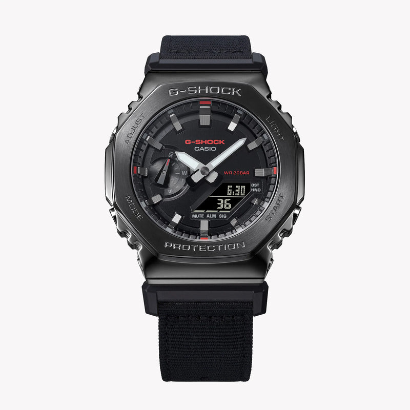 Casio G-Shock Men's Black Resin/Steel, Black Dial | Gm-2100cb-1aer by i-watch