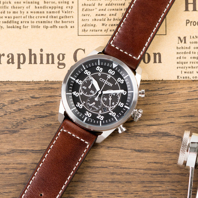 CITIZEN CA4210-16E POLYVALENCE DYNAMIQUE - MONTRE CHRONOGRAPHE ECO-DRIVE POUR HOMMES