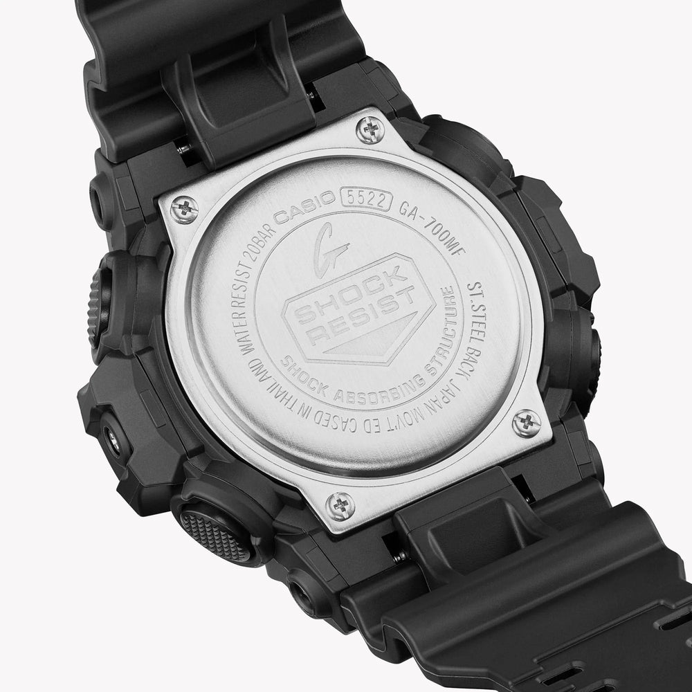 G-Shock Men's Black Resin Watch, Digital Dial | Ga-700mf-1adr by i-watch