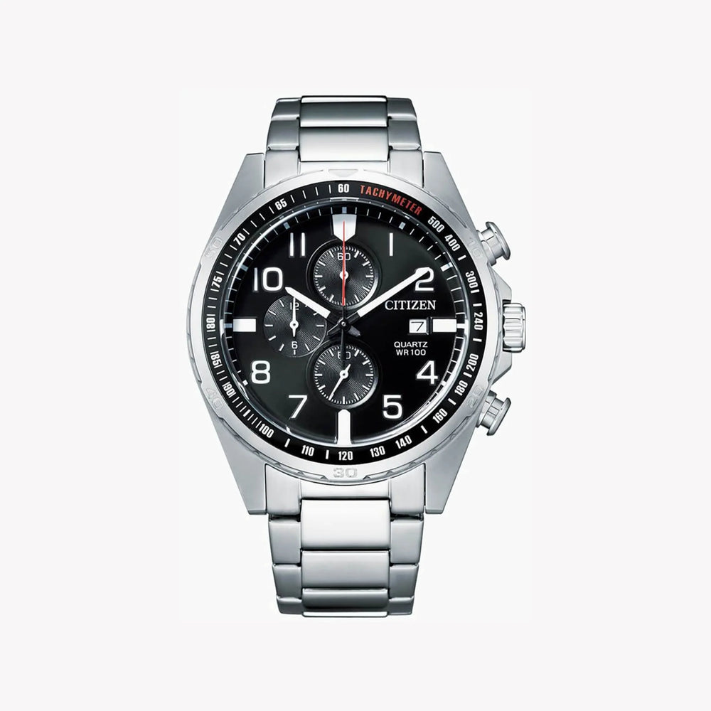 Citizen An3650-51e Chronograph - Modern Mastery In Stainless Steel Men's Watch by i-watch