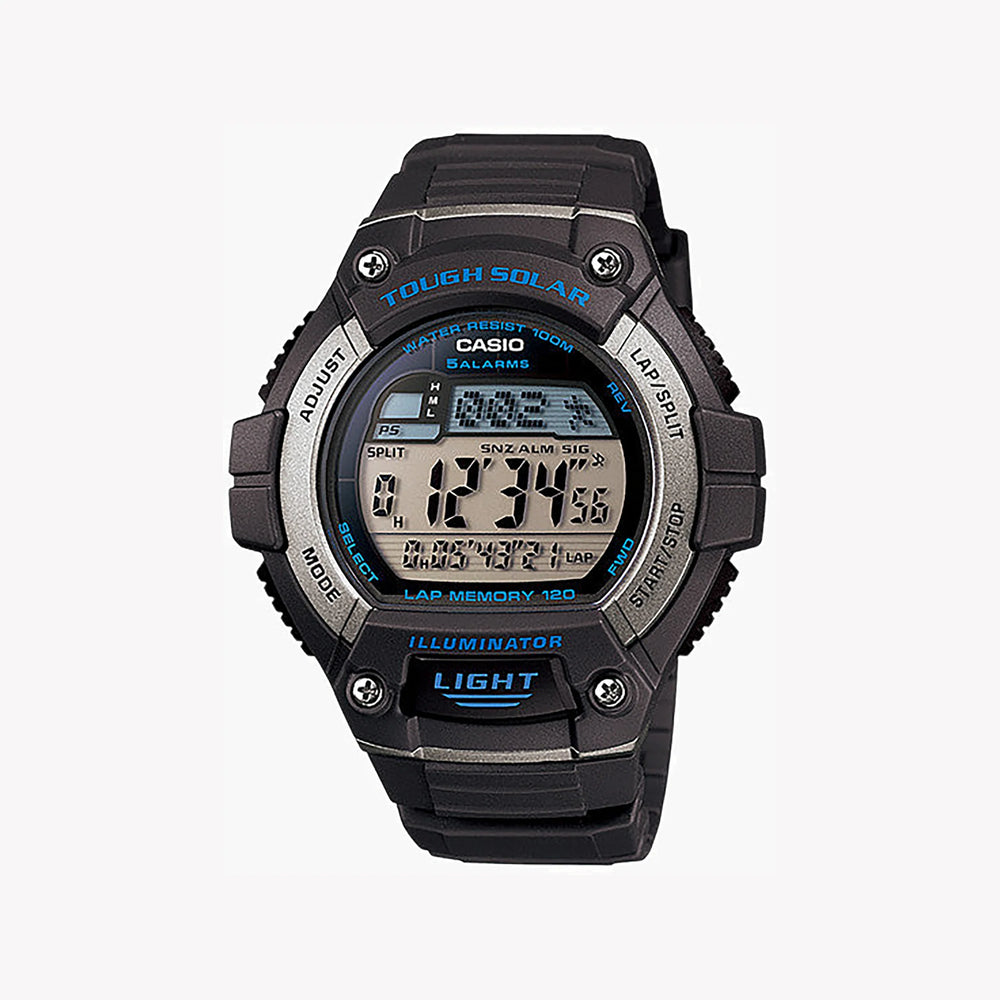 Casio W-S220-8avdf Adventure Ready - Men's Sporty Resin Watch With Water Resistance & Led Light by i-watch