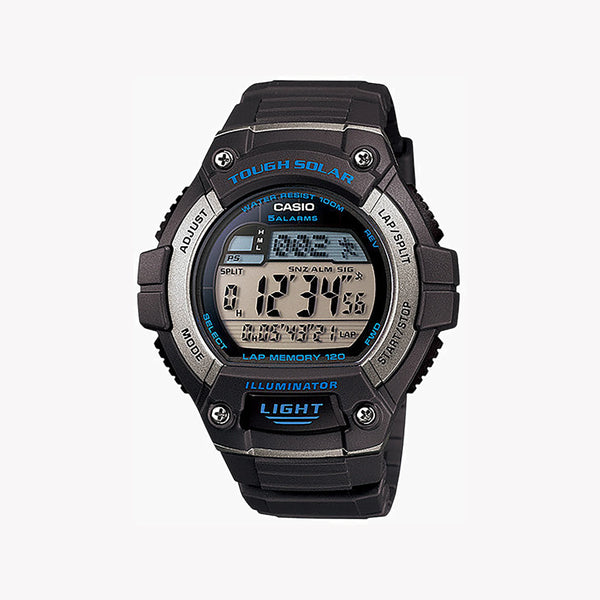 Casio W-S220-8avdf Adventure Ready - Men's Sporty Resin Watch With Water Resistance & Led Light by i-watch