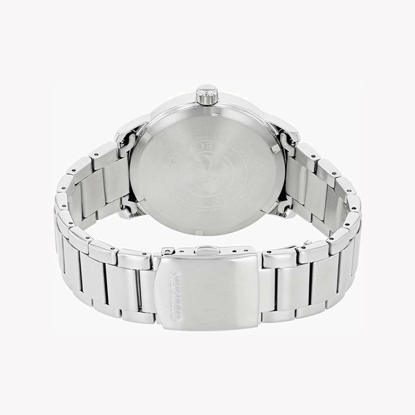 Citizen Ao9044-51e - Elegant Eco-Drive Performance Men's Watch With Black Dial & Silver Stainless Steel Band by i-watch