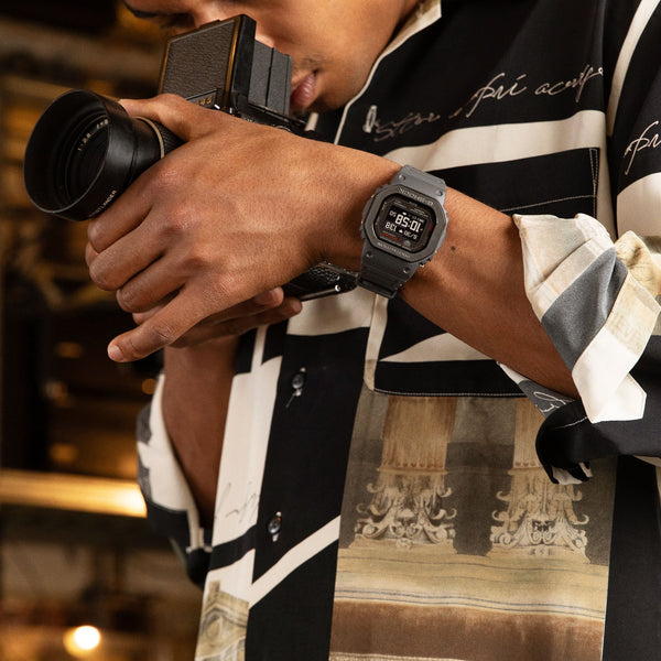 G-Shock Men's Gray Stainless Steel & Resin Watch | Dw-H5600mb-8dr by i-watch