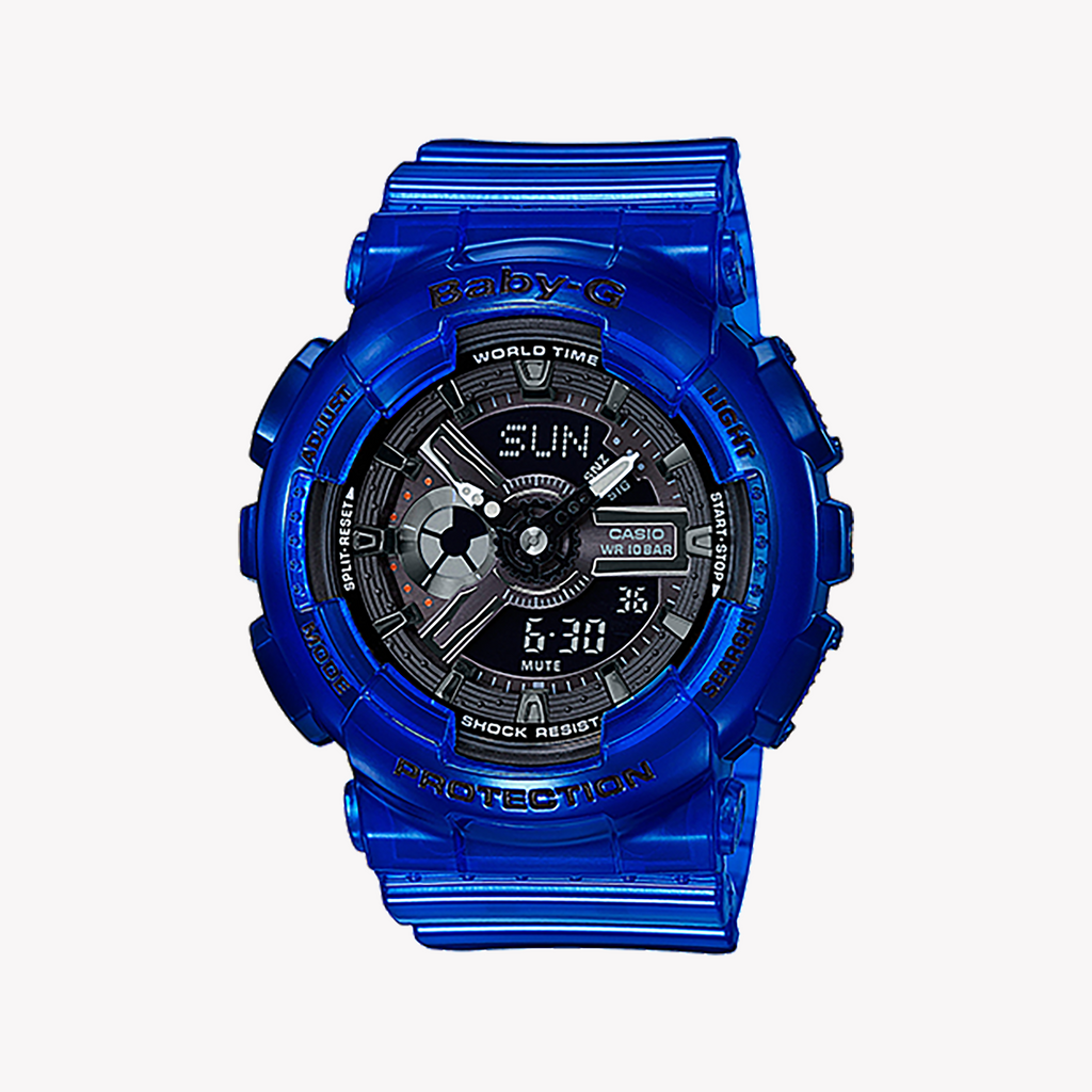 BA-110CR-2ADR BABY-G ADVENTURIST - VIBRANT BLUE STYLISH WOMEN'S WATCH WITH RUGGED FUNCTIONALITY